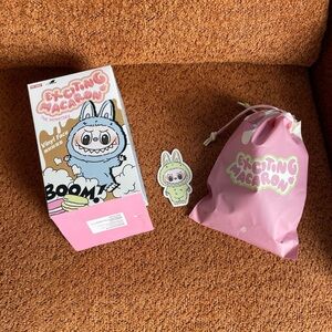 AUTHENTIC Labubu Macaron Green Grape